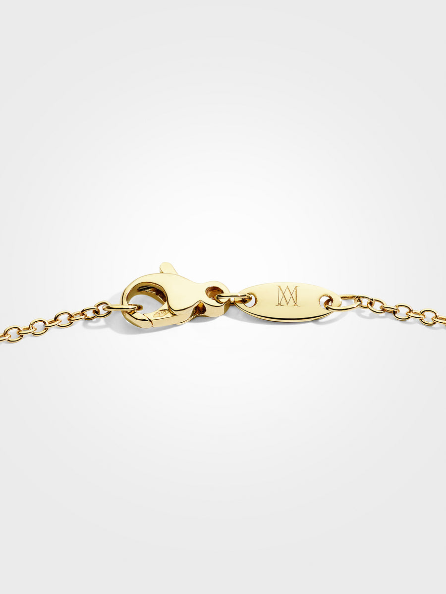 Round Diamond Pendant - Yellow Gold - 2 ct
