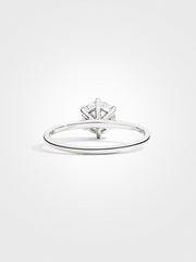 Round Solitaire - White Gold - 1 ct