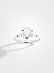 Round Solitaire - White Gold - 2 ct
