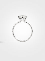 Round Solitaire - White Gold - 2 ct