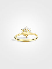 Round Solitaire - Yellow Gold - 2 ct